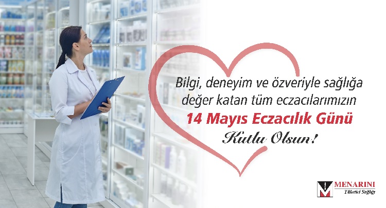 14 Mayıs Eczacılık Günü Kutlu Olsun