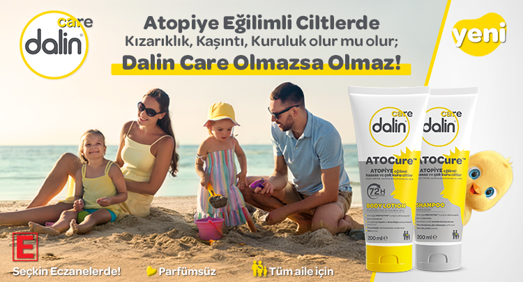  Dalin Care ATOCure™ Eczanelerde!