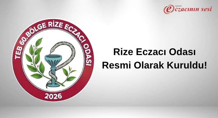 Rize Eczacı Odası Kuruldu